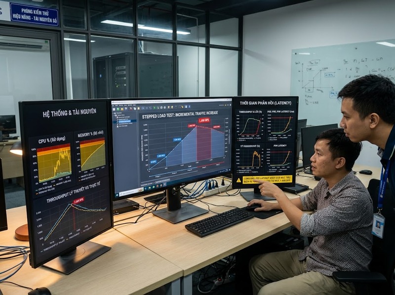 Khả năng mở rộng hệ thống công nghệ qua tải, người dùng, dữ liệu và phạm vi triển khai